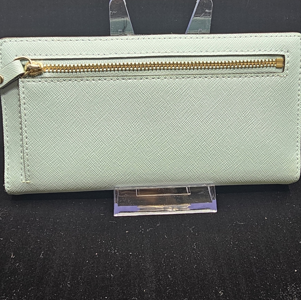 Kate Spade Seaform green wallet - Picture 2 of 5